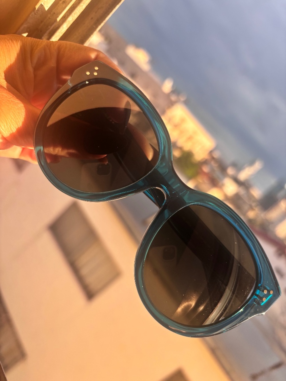 Celine blue sunglasses
